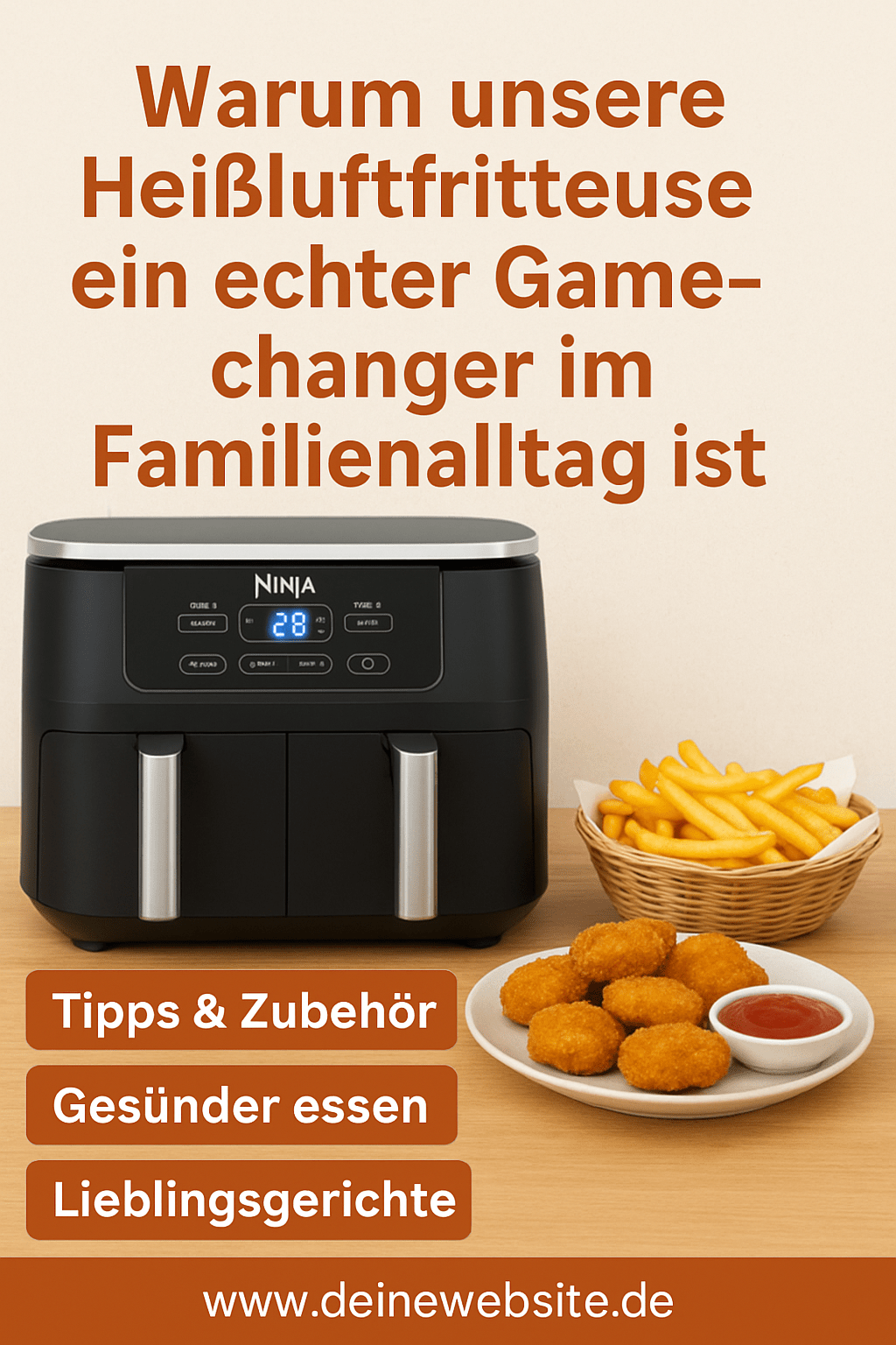 Effizient Kochen: Tipps zur Heißluftfritteuse