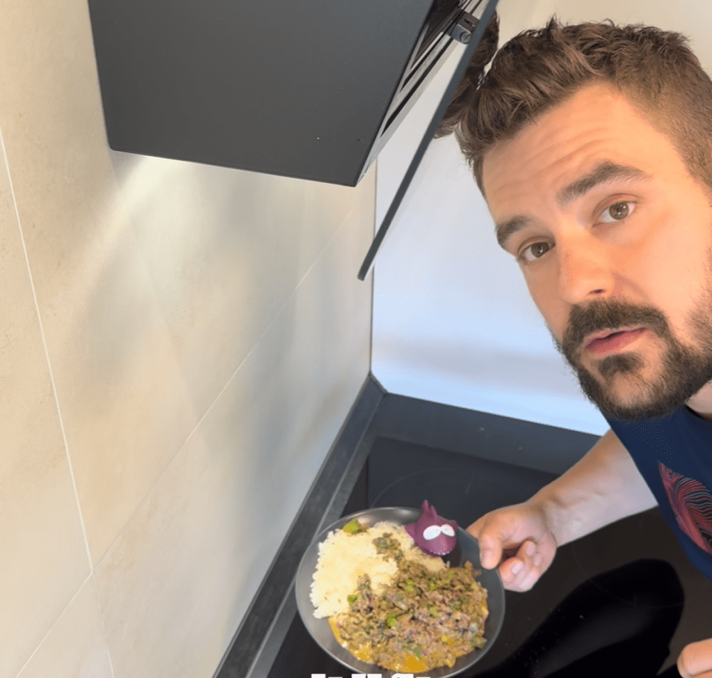 Proteinreiche Hackfleisch-Frühlingszwiebelpfanne für schnelles Mealprep